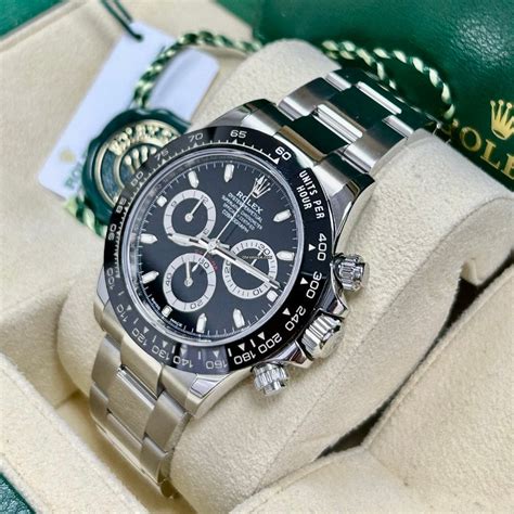 rolex daytona 116500 black|Rolex daytona price investment.